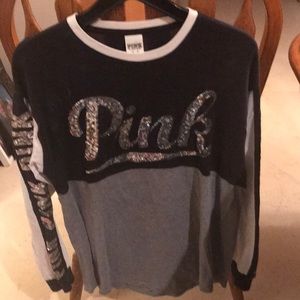 PINK Long sleeve top in XS